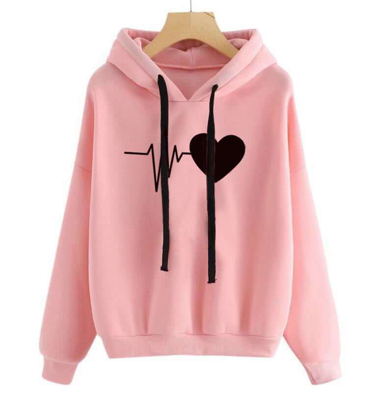 Heart Print Streetwear Hoodies Women Sweatshirt Spring Autumn Long SleExperience comfort and style with our Heart Print Streetwear Hoodies for women! The unique design is sure to turn heads, while the good quality material provides ultSweatshirtPlush Fashions ShopPlush Fashion Shop