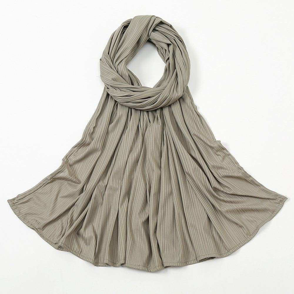 Women's Knitted Cotton Striped Solid Color ScarfElevate your style with our Women's Knitted Thread Cotton Scarf! Made from premium cotton, it comes in various solid colors, adding sophistication to any outfit. LigScarfPlush Fashions ShopPlush Fashion Shop