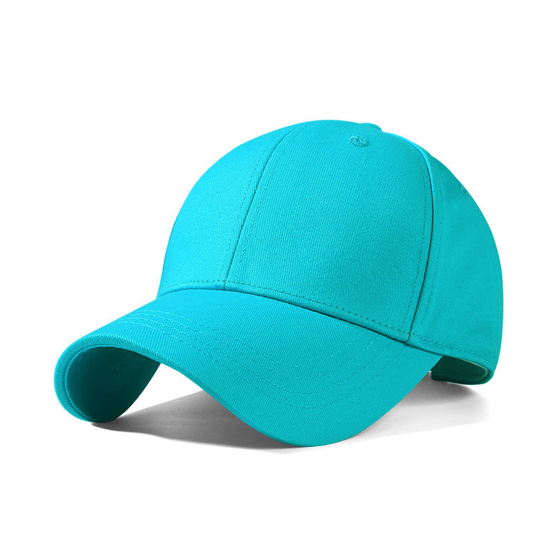 Adjustable breathable cotton baseball cap from Plush Fashion Hub, showcasing a classic casualwear style with a curved brim.