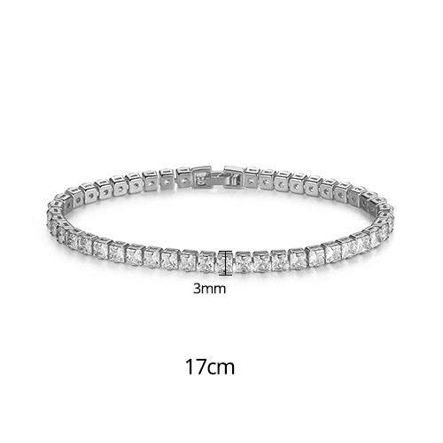 New Fashion Simple Tennis Bracelet For WomenAdd an elegant touch to any outfit with our New Fashion Simple Tennis Bracelet for Women. Made with high-quality materials and inlaid with sparkling zircon, this braBracletPlush Fashions ShopPlush Fashion Shop