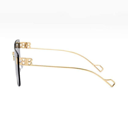 Vintage Brand Designer Sunglasses Fashion Oversized Rimless SunglassesElevate your style with our Vintage Brand Designer Sunglasses. Made with high-quality materials, these oversized rimless sunglasses offer 99% UV protection and 1.3 mSunglassesPlush Fashions ShopPlush Fashion Shop