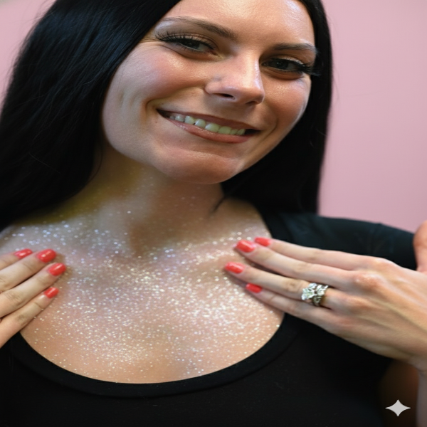 Shimmery Powder for the Radiant YOU Michelle's Creations L.L.C.