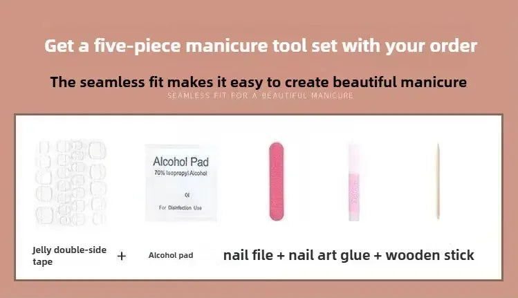 0939- Handmade press on nails fake nails removable - Plush Fashion Hub