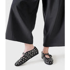 Riveted Round Toe Mary Jane Flats