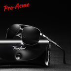 Black polarized sunglasses for driving, designer men's eyewear from Plush Fashion Hub with stylish sun glass design.