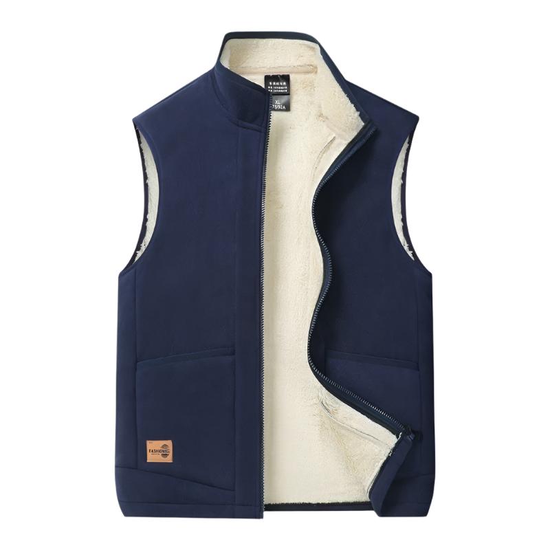 Men's Wool Winter Vest Thermal Vest - Plush Fashion Shop #