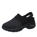 Breathable light air cushion women’s sandals with one pedal design, suitable for spring and summer, by LadyShow.Store.