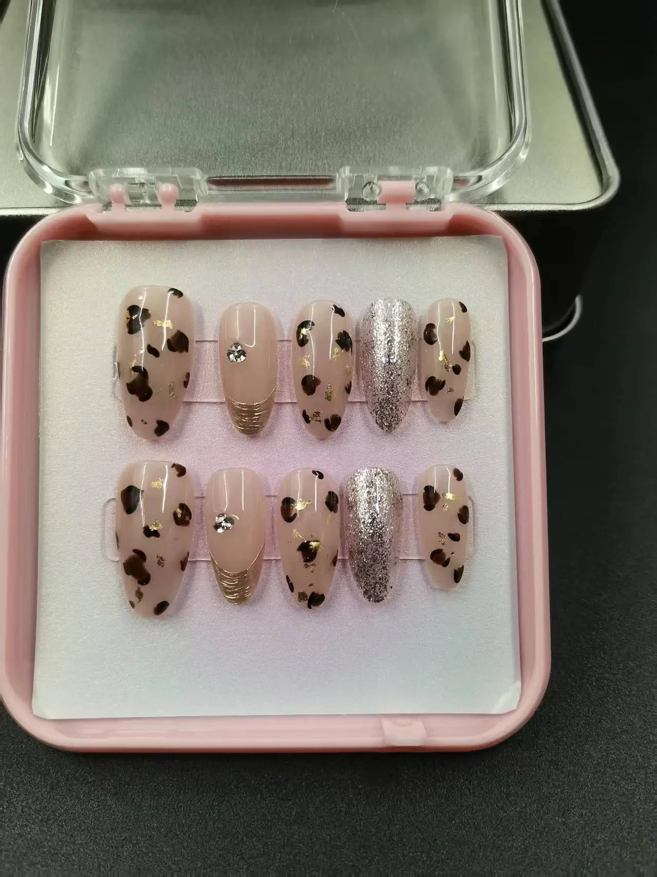 1049- Handmade press on nails fake nails removable Plush Fashion Hub 19.89