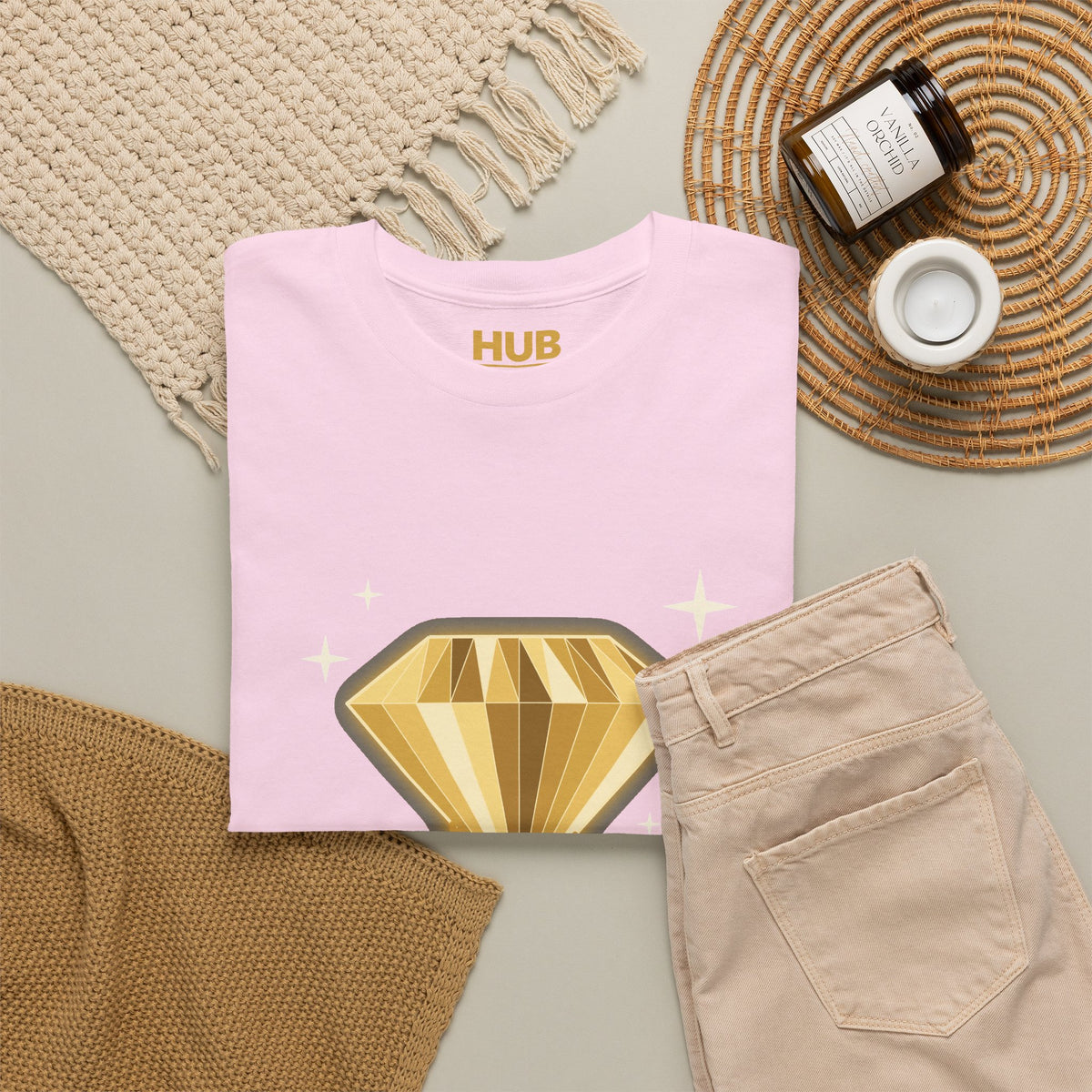 Pressure Makes Diamonds Tee – Black & Gold Streetwear