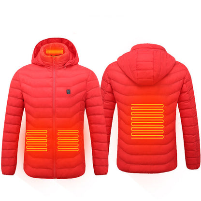 New Heated Coat USB Electric Thermal Winter Clothing