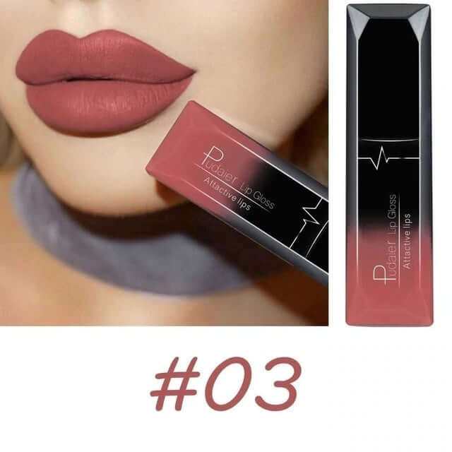 Makeup matte lip gloss lipstick - Plush Fashion Shop #