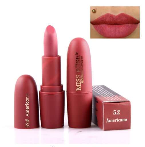 Lipstick matte moisturizing lipstick lasts without fadingExperience long-lasting color and nourished lips with our matte moisturizing lipstick! Say goodbye to constant touch ups and fading, and hello to a vibrant, bold pouLip StickPlush Fashions ShopPlush Fashion Shop