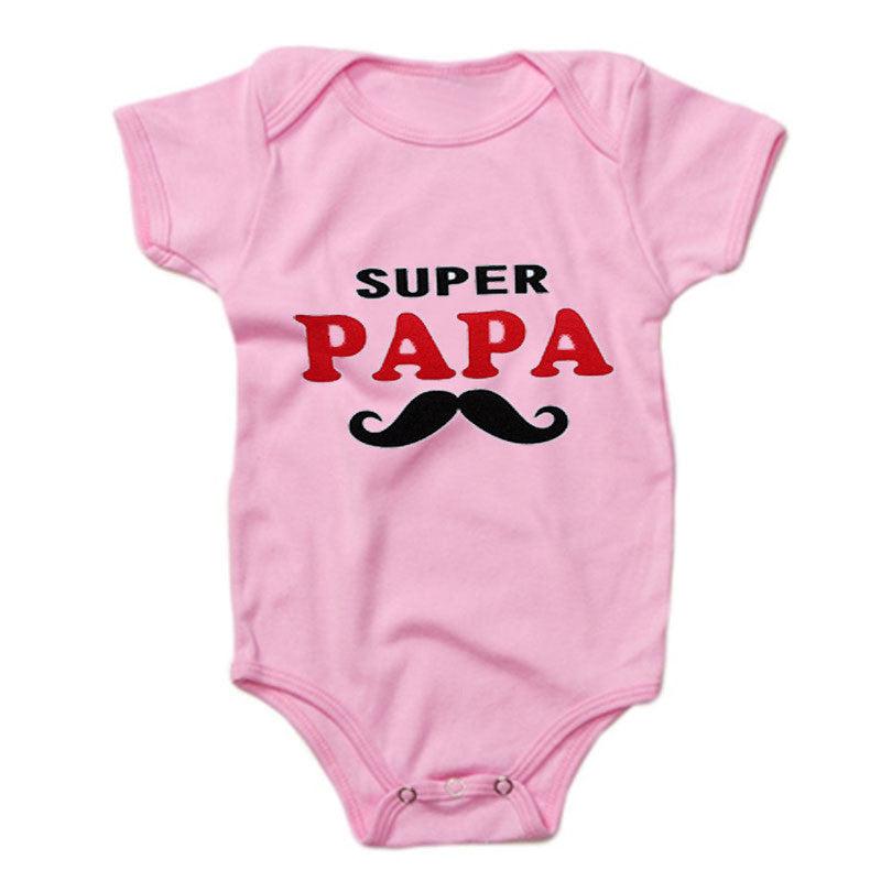 Funny Super Mama Papa Printed Baby Romper New Fashion For Boys & GirlsDERMSPE Funny Super Mama Papa Printed Baby Romper
Introducing our adorable Funny Super Mama Papa Printed Baby Romper, perfect for your little one's summer and springBaby rompersPlush Fashions ShopPlush Fashion Shop