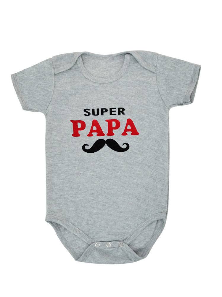 Funny Super Mama Papa Printed Baby Romper New Fashion For Boys & GirlsDERMSPE Funny Super Mama Papa Printed Baby Romper
Introducing our adorable Funny Super Mama Papa Printed Baby Romper, perfect for your little one's summer and springBaby rompersPlush Fashions ShopPlush Fashion Shop