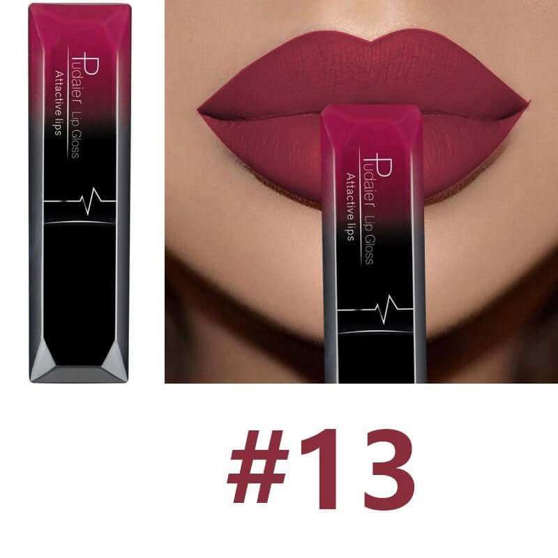 Makeup matte lip gloss lipstick - Plush Fashion Shop #