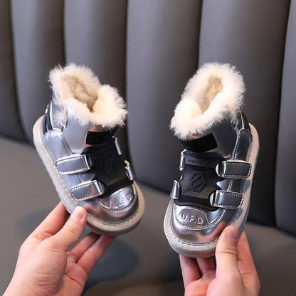 Wool Warmth Children's Mirror Waterproof Snow BootsGet ready for the winter with our Winter Children's Mirror Waterproof Snow Boots! Made with high-quality mirror super fiber rubber, these boots are not only stylish Infant bootsPlush Fashions ShopPlush Fashion Shop