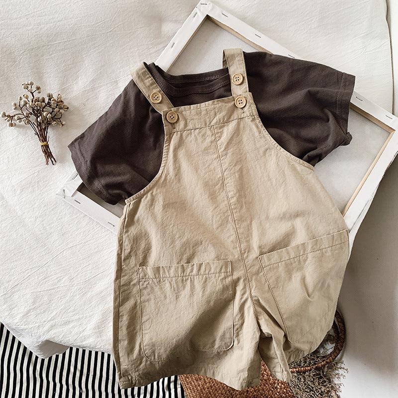 Cotton Breathable Thin Section Boys And Girls OverallsCotton Breathable Thin Section Boys And Girls Overalls
Introducing our Cotton Breathable Thin Section Overalls, designed for both boys and girls. Made with soft cottInfant overallsPlush Fashions ShopPlush Fashion Shop