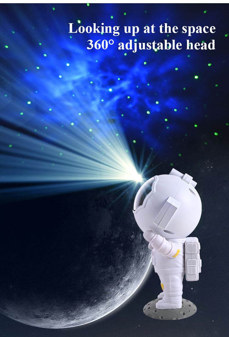 Galaxy Star Astronaut Knight Light Lamp Home Room Decoration Bedroom DBring the beautiful and mesmerizing galaxy into your room with our Astronaut Galaxy Projector! With stunning nebula effects and green stars, this projector is perfecLightPlush Fashions ShopPlush Fashion Shop