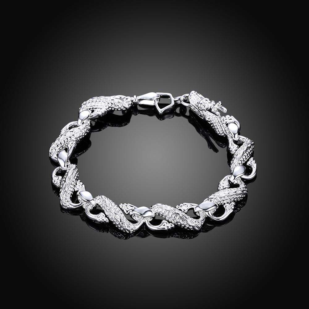 Unisex white dragon braceletExperience the powerful energy and elegance of our Unisex White Dragon Bracelet. Crafted from environmentally-friendly copper and electroplated with 925 silver, the BraceletPlush Fashions ShopPlush Fashion Shop