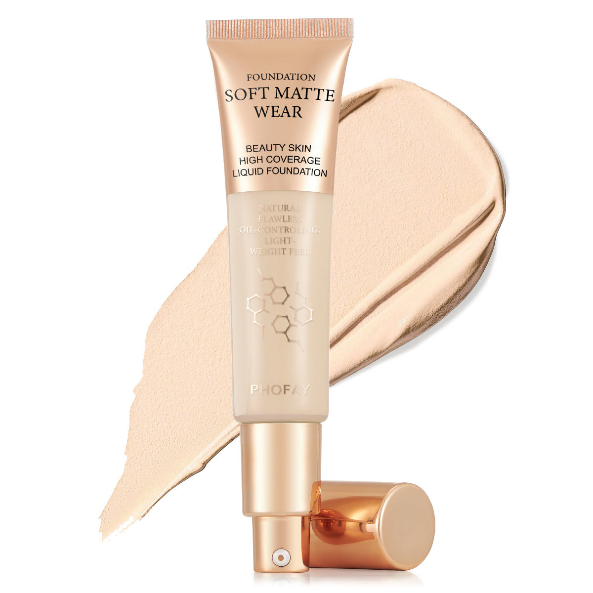 PHOFAY Full Coverage FoundationGet ready to slay with PHOFAY Full Coverage Foundation! With a lightweight feel and oil-controlling formula, this foundation will give you a flawless, airbrushed looConcealerPlush Fashion ShopPlush Fashion ShopPHOFAY Full Coverage Foundation