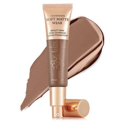 PHOFAY Full Coverage FoundationGet ready to slay with PHOFAY Full Coverage Foundation! With a lightweight feel and oil-controlling formula, this foundation will give you a flawless, airbrushed looConcealerPlush Fashion ShopPlush Fashion ShopPHOFAY Full Coverage Foundation