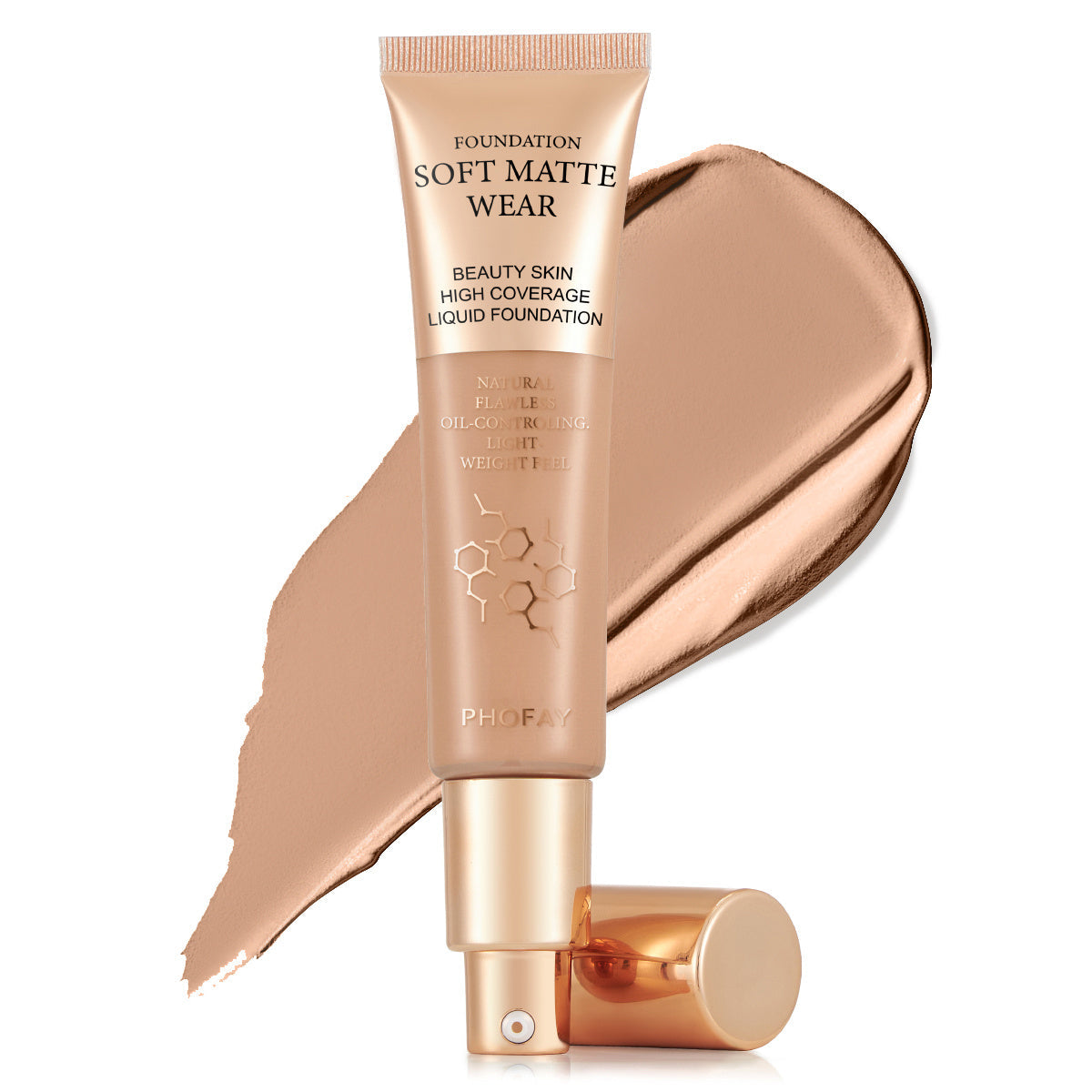 PHOFAY Full Coverage FoundationGet ready to slay with PHOFAY Full Coverage Foundation! With a lightweight feel and oil-controlling formula, this foundation will give you a flawless, airbrushed looConcealerPlush Fashion ShopPlush Fashion ShopPHOFAY Full Coverage Foundation