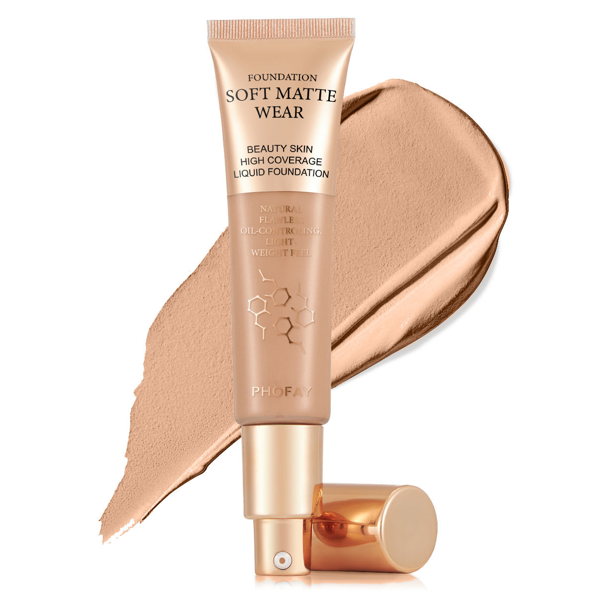 PHOFAY Full Coverage FoundationGet ready to slay with PHOFAY Full Coverage Foundation! With a lightweight feel and oil-controlling formula, this foundation will give you a flawless, airbrushed looConcealerPlush Fashion ShopPlush Fashion ShopPHOFAY Full Coverage Foundation