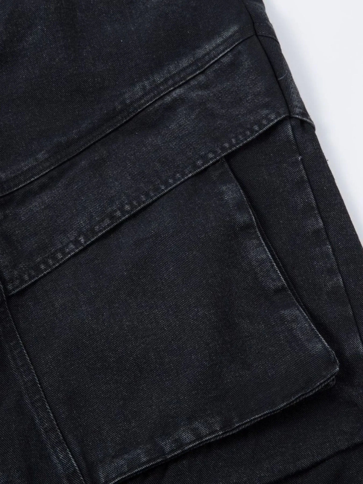 Men's wide-leg denim jeans by Plush Fashion Hub, showcasing the relaxed fit and classic blue denim fabric.