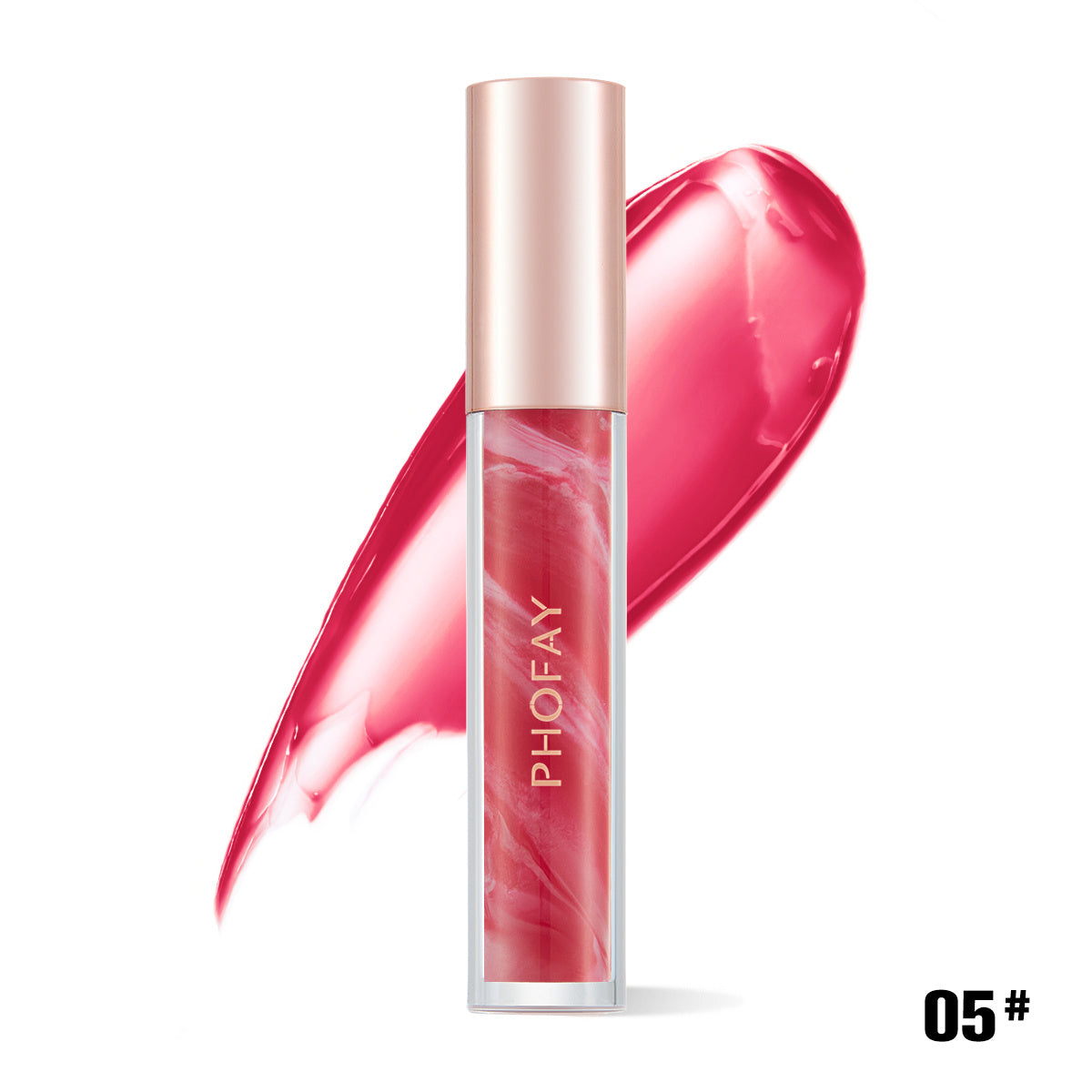 PHOFAY Rose Blooming Hydrating Lip GlossExperience the luxurious moisture and smoothness of PHOFAY's Rose Blooming Hydrating Lip Gloss. With 3.8 ML of product, this gloss is perfect for long-lasting hydratLip glossPlush Fashion ShopPlush Fashion ShopPHOFAY Rose Blooming Hydrating Lip Gloss