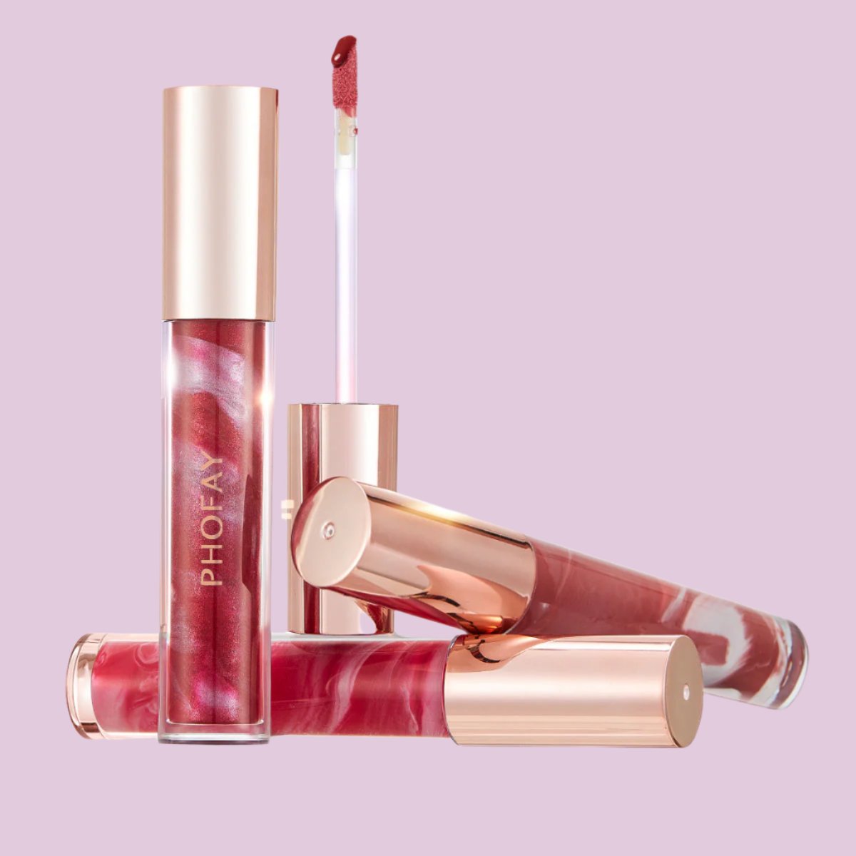 PHOFAY Rose Blooming Hydrating Lip GlossExperience the luxurious moisture and smoothness of PHOFAY's Rose Blooming Hydrating Lip Gloss. With 3.8 ML of product, this gloss is perfect for long-lasting hydratLip glossPlush Fashion ShopPlush Fashion ShopPHOFAY Rose Blooming Hydrating Lip Gloss