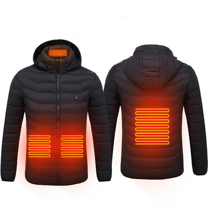 New Heated Coat USB Electric Thermal Winter Clothing - Plush Fashion Shop #