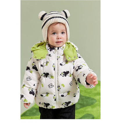 Children's Down Boys And Girls Three-proof A Tall Hat Collar WindproofStay Warm and Stylish with Our Winter Children's Down Jacket!
Our Winter Children's Down Jacket is the perfect combination of style and functionality. Designed to keChildren thermal coatsPlush Fashions ShopPlush Fashion Shop