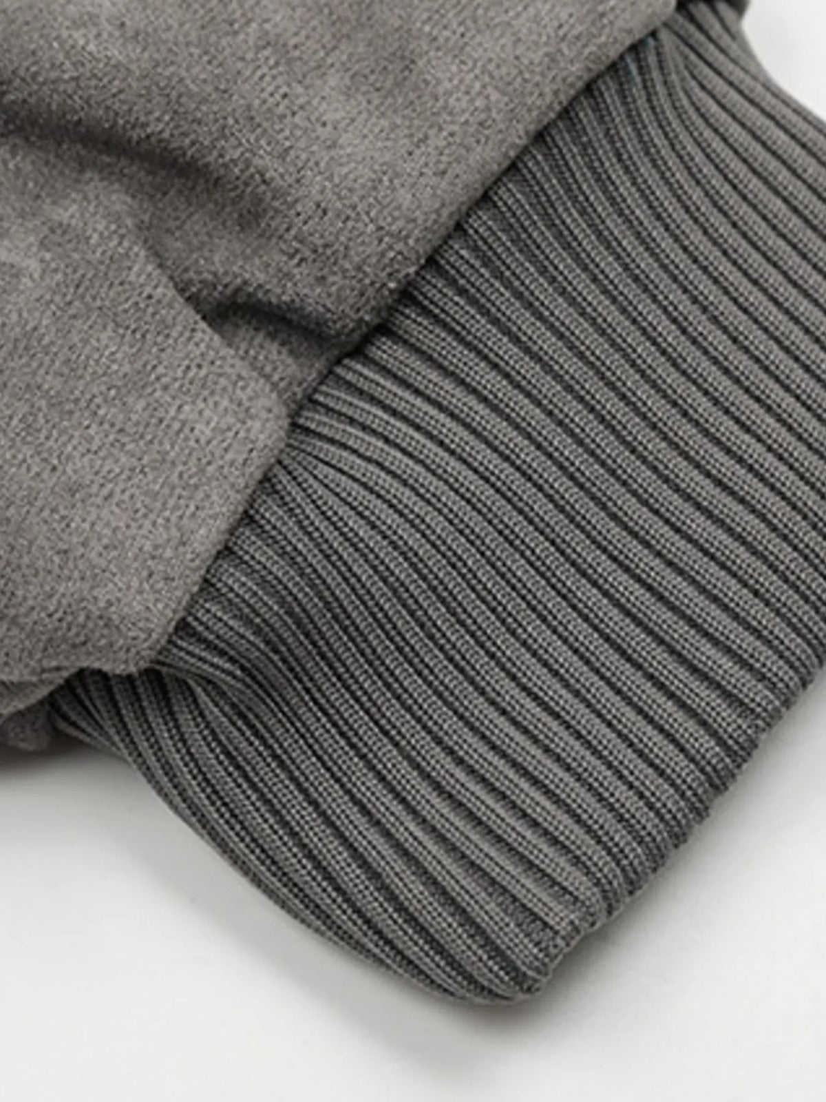 Men's long sleeve collared neck jacket, trendy outerwear by Trendsi, featuring a stylish collar and modern design.