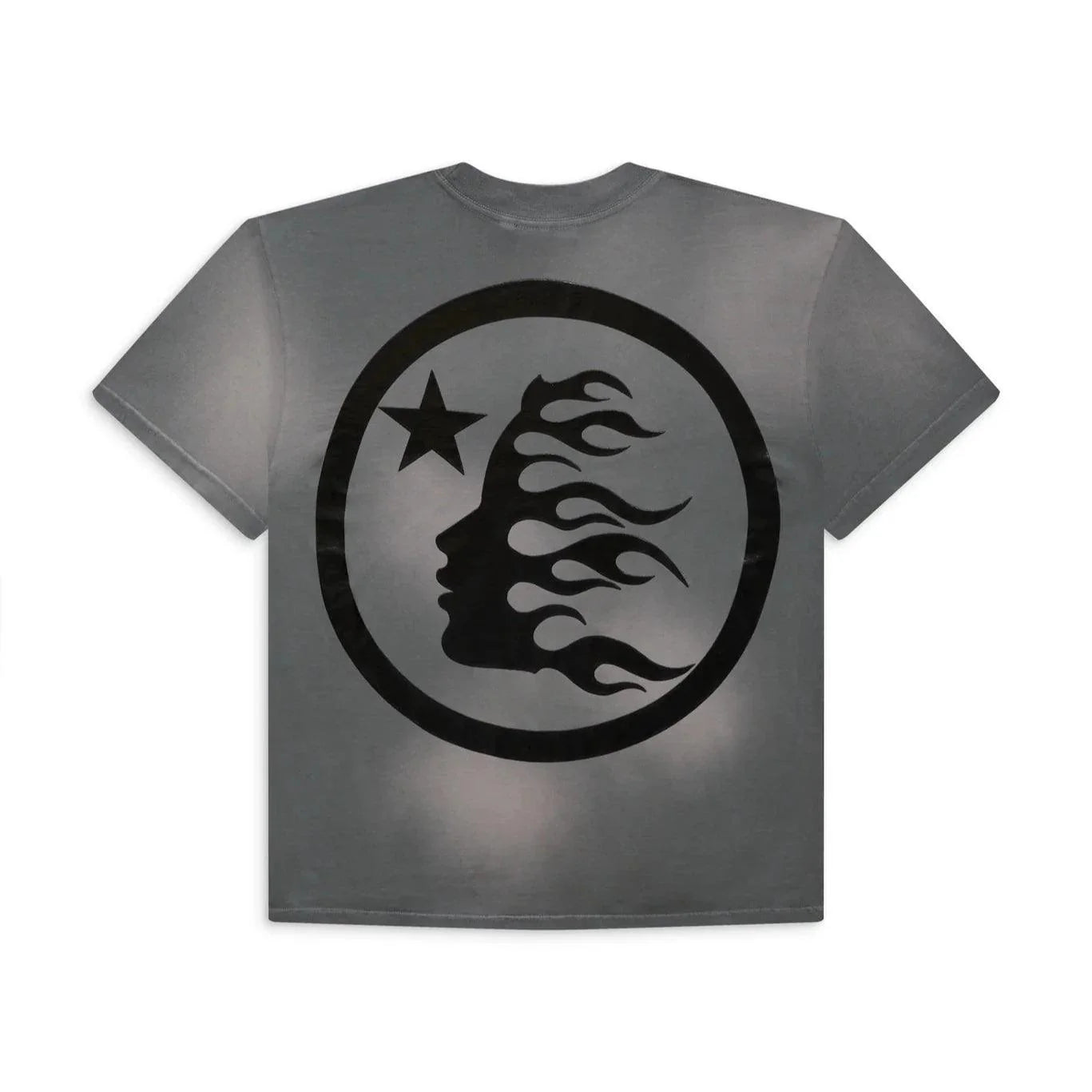 Hellstar Sports Core Logo Gel T-Shirt Grey Supra Sneakers