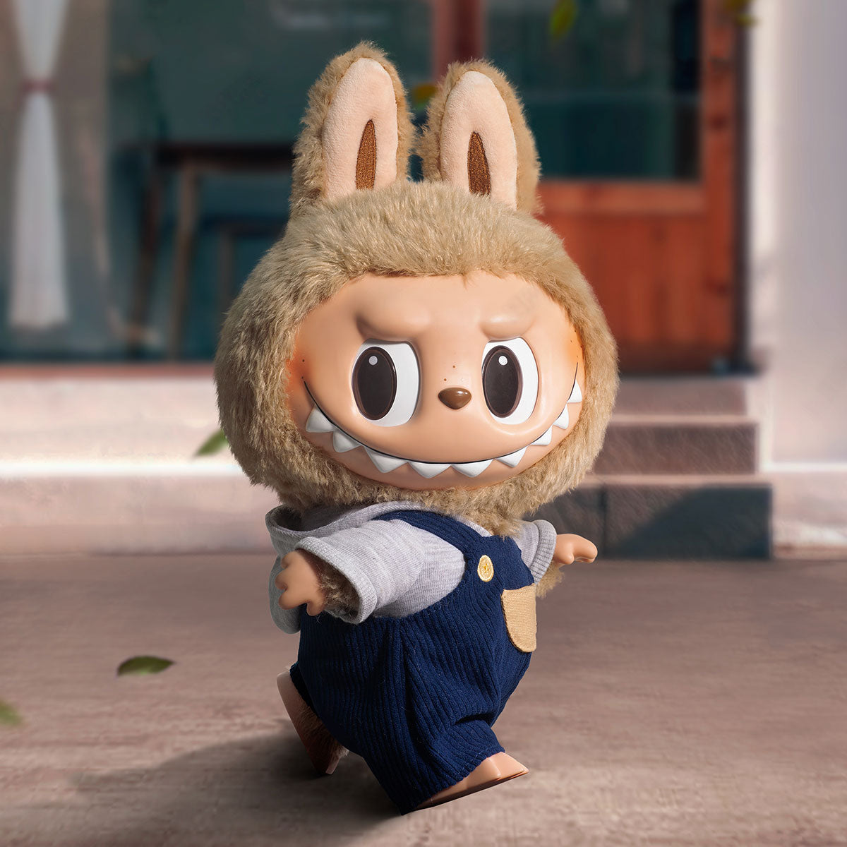 Pop Mart Labubu Time to Chill Vinyl Plush Doll Supra Sneakers