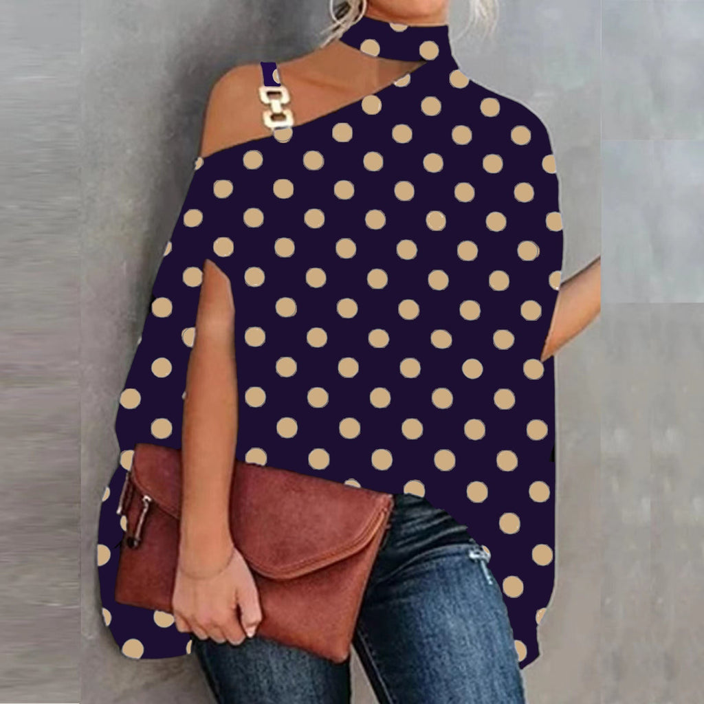 Women's V-neck printed off-shoulder vest top by FitiqueFit, featuring colorful floral and abstract prints, casual style, available in sizes S to XXL.