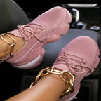 LadyShow.Store breathable flying woven mesh sneakers with stylish design, ideal for running and casual wear.