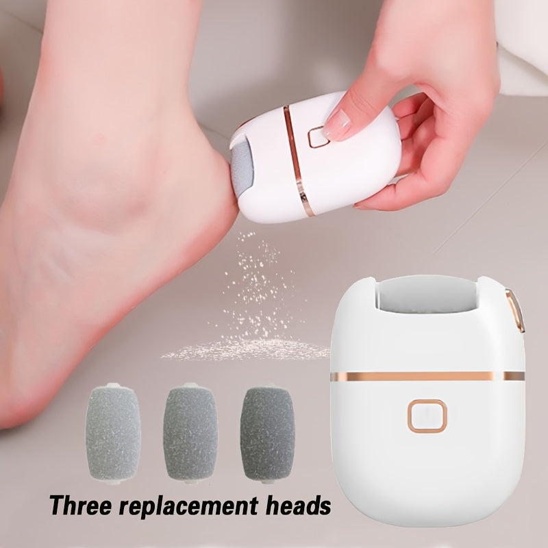 New Foot Scraper, Three Replacement Grinding Heads, Two Speeds, Integrated Mold Release