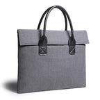 Pi-Mart laptop bag briefcase with padded compartments and adjustable shoulder strap, designed for professional use.