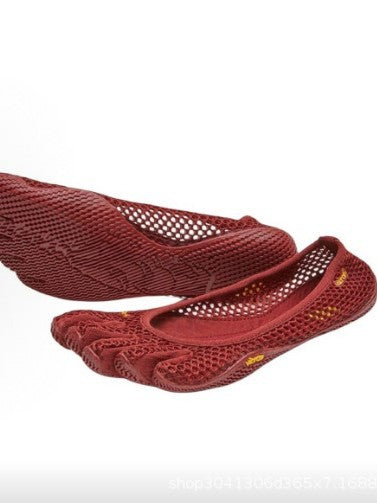 Women's Five Finger Training Shoes by Plush Fashion Hub, designed for yoga, pilates, and outdoor sports, featuring a unique toe-separated design.