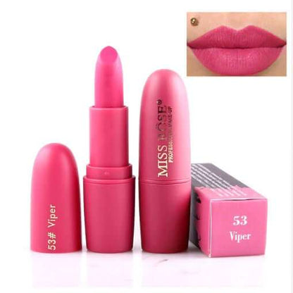 Lipstick matte moisturizing lipstick lasts without fadingExperience long-lasting color and nourished lips with our matte moisturizing lipstick! Say goodbye to constant touch ups and fading, and hello to a vibrant, bold pouLip StickPlush Fashions ShopPlush Fashion Shop