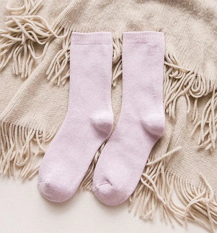 Thick cotton women's thermal socks for autumn and winter, warm and cozy, suitable for cold weather from Trendy Attic Store01