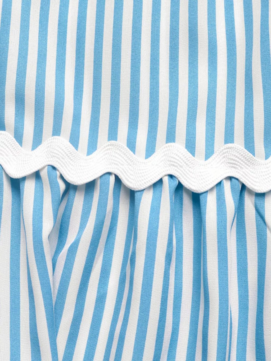 Striped sleeveless tiered midi dress by Trendsi featuring a flowy design and horizontal stripe pattern.