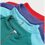FitiqueFit 3-piece seamless yoga set with a jacket, sports bra, and leggings, designed for comfortable activewear.