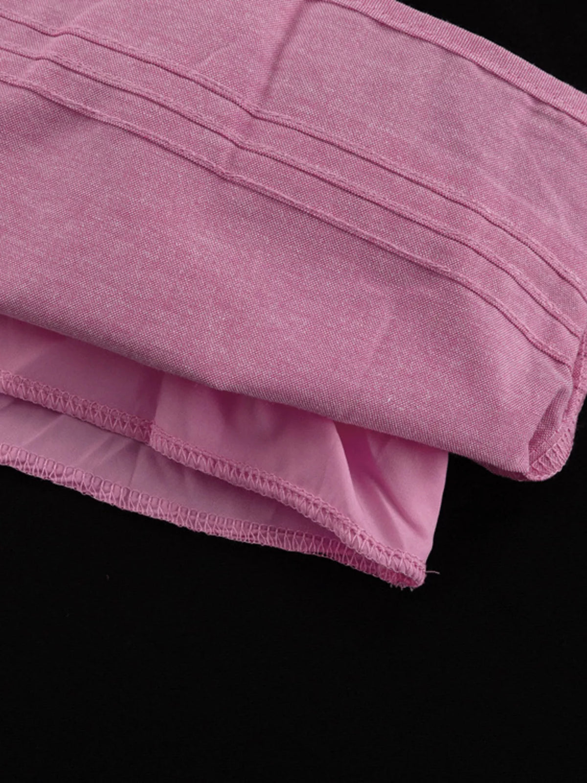 Plush Fashion Hub puff sleeve cropped top with ruffled skirt set, featuring feminine ruffles and stylish puff sleeves.