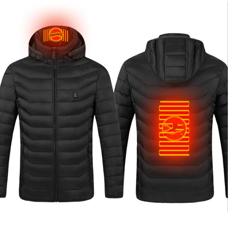 New Heated Coat USB Electric Thermal Winter Clothing