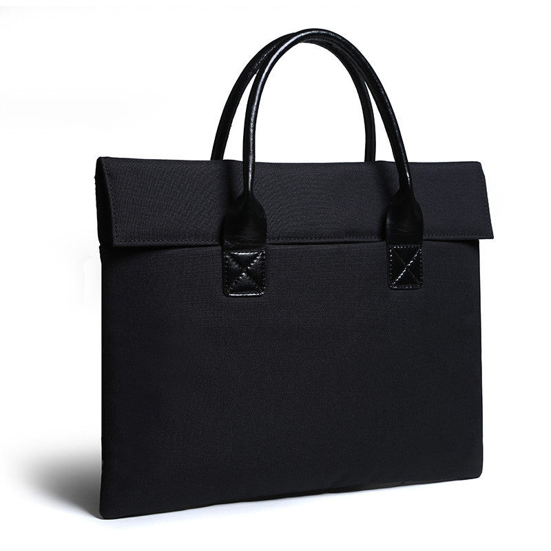 Pi-Mart laptop briefcase bag with padded shoulder strap and multiple compartments for safe and organized carrying.