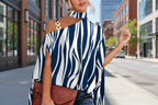 Women's V-neck printed off-shoulder vest top by FitiqueFit, casualwear with six floral and abstract print designs, available in S–XXL.