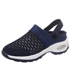 LadyShow breathable women's sandal with air cushion, one pedal design, perfect for spring and summer daily wear.