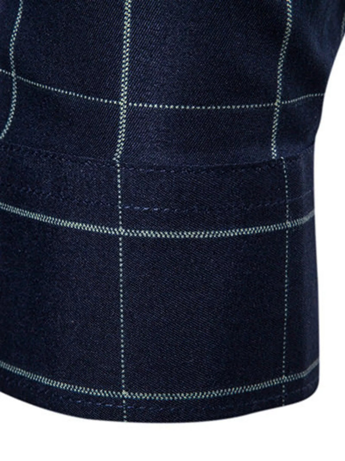 Plus size men's plaid button-down shirt from Plush Fashion Hub, featuring a classic checkered pattern and collar.